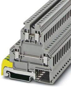 0461018, SLKK 5 Series Grey Double Level Terminal Block, 0.2 4mm², 2-Level, Screw Termination