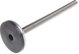 A105/019, M16 Stainless Steel Adjustable Foot, 750kg Static Load Capacity 3.5° Tilt Angle