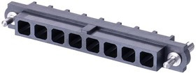 M80-263F308-00-00, Корпус разъема, Datamate Mix-Tek M80, Гнездо, 8 вывод(-ов), 4 мм