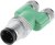 1683549, 3 Pole M12 Plug to 6 Pole M8 Socket Adapter