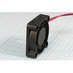 Вентилятор постоянного тока 12В, подшипник скольжения, 6000об/мин, ВН037S вент 40x40x10\ 12В\1,2Вт\2