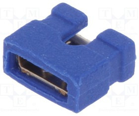 JUMPER-2.0/BL, Перемычка, штыревой, открытая, 2мм, 1x2 JUMPER-2.0/BL, Перемычка, штыревой, открытая, 2мм, 1x2