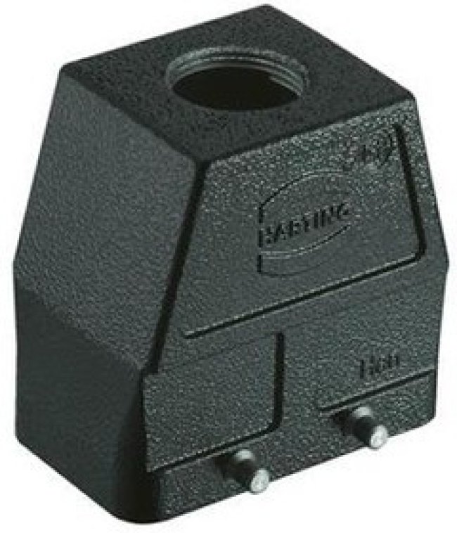 19370100427, Heavy Duty Power Connectors METAL HOOD HAN 10B 2 LVR LCKING 19370100427, Heavy Duty Power Connectors METAL HOOD HAN 10B 2 LVR LCKING