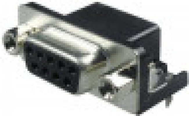 DS1037-09FNAKT74-0CC, D-SUB 9 pin мама на плату 7.2мм угловая / DRB-09FA (DS1037-09FNAKT74-0CC)