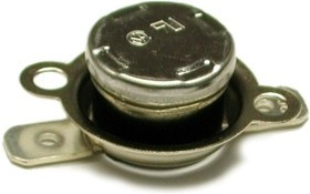 B-1002A, 80°C, 6 A, 250 В NC (10 А, 125 В), Термостат нормально замкнутый