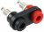 BU-P2269, Black, Red Female Banana Plug Solder 1000V dc BU-P2269, Black, Red Female Banana Plug Solder 1000V dc