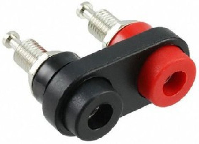 BU-P2269, Black, Red Female Banana Plug Solder 1000V dc BU-P2269, Black, Red Female Banana Plug Solder 1000V dc