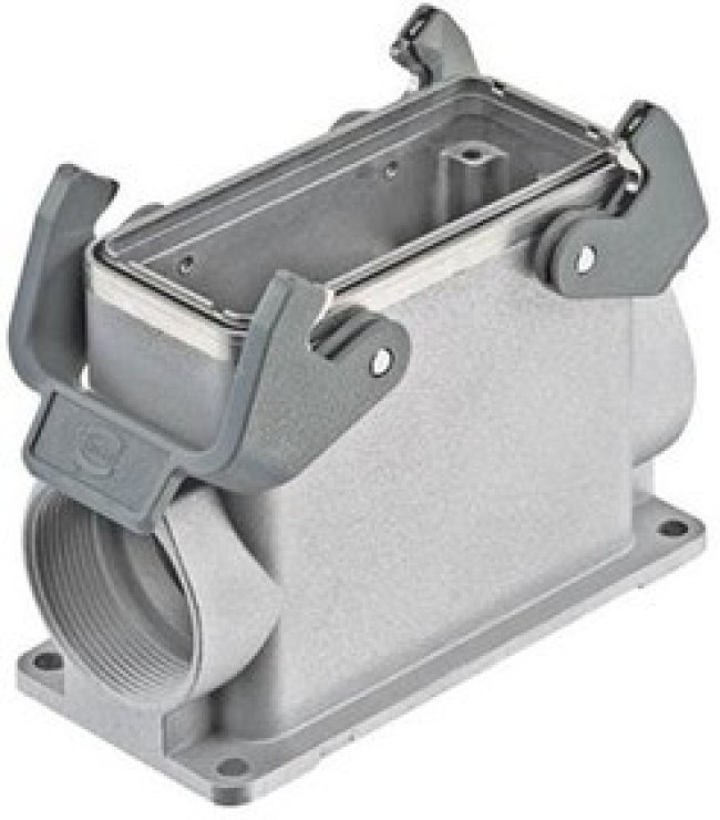 19628160273, Heavy Duty Power Connectors SURFACE MOUNTING HSG HAN 16B 2 SIDE ENTRY 19628160273, Heavy Duty Power Connectors SURFACE MOUNTING HSG HAN 16B 2 SIDE ENTRY