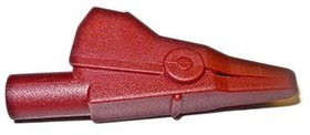 BU-651-2, Crocodile Clip, Nickel-Plated Steel Contact, 10A, Red BU-651-2, Crocodile Clip, Nickel-Plated Steel Contact, 10A, Red