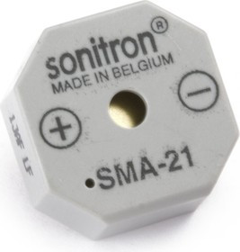 SMA-21-P15, 21 мм, Пьезоизлучатель с генератором