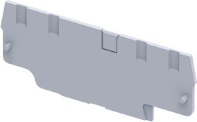 289757, Крышка концевая для клеммы проходной OptiClip EPCX2,5/4-QUATTRO-серый 289757, Крышка концевая для клеммы проходной OptiClip EPCX2,5/4-QUATTRO-серый