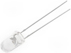 OS5RPM5A31A-QR, Светодиод, 5мм, красный, 5800-8400мкд, 30°, Шаг 2,54мм