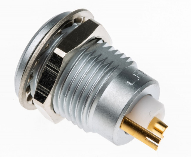 ERN.1S.250.CTL, 1S 1 Pole Din Socket, 12A, Female, Panel Mount