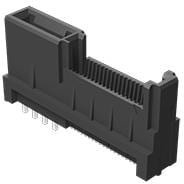 HSEC8-125-01-L-DV-A, Standard Card Edge Connectors 0.80 mm High-Speed Edge Card Connector, Vertical