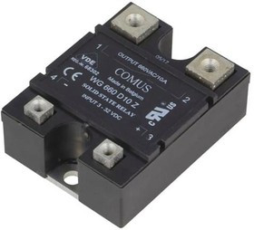 WG660-D10Z, Реле: полупроводниковое, Uупр: 3-32ВDC, 10А, 24-660ВAC, -20-80°C WG660-D10Z, Реле: полупроводниковое, Uупр: 3-32ВDC, 10А, 24-660ВAC, -20-80°C