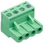 2EDGK-5.0-04P-14, Клеммник, 4-контактный 5мм, угловой 2EDGK-5.0-04P-14, Клеммник, 4-контактный 5мм, угловой