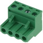 2EDGK-5.0-04P-14, Клеммник, 4-контактный 5мм, угловой 2EDGK-5.0-04P-14, Клеммник, 4-контактный 5мм, угловой