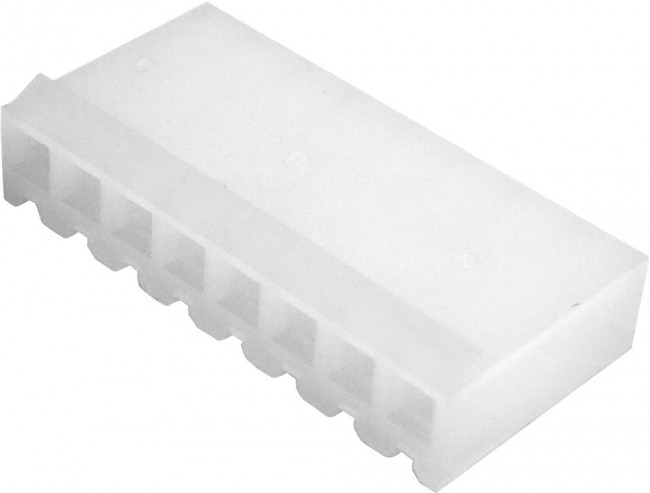 MP008508, CONNECTOR HOUSING, RCPT, 8POS, 3.96MM