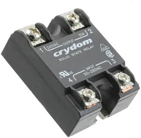 A2450E-10, Solid State Relay 20mA 36V AC/DC-IN 50A 280V AC-OUT 4-Pin
