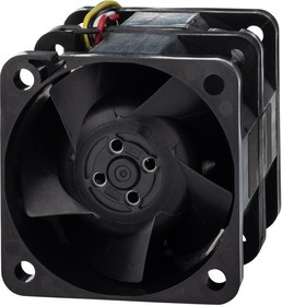 04056EA-12R-EU-B2, Осевой Вентилятор, 12 В, Square, 40 мм, 56 мм, Шарикоподшипник, 30.3 фут³/мин