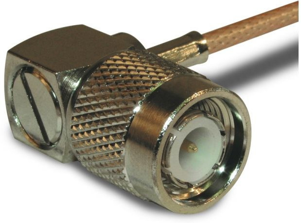 122148, Conn TNC 0Hz to 11GHz 50Ohm Crimp RA Cable Mount PL Gold 122148, Conn TNC 0Hz to 11GHz 50Ohm Crimp RA Cable Mount PL Gold