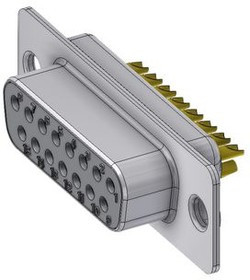 DTS15SZ/2, D-Sub socket, Socket, DA-15, Solder Cup
