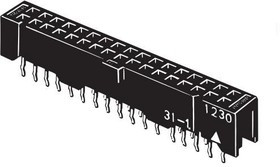 XG4H-2031, Rectangular MIL Spec Connectors BtoB Socket 20Pin Straight 1Polarize