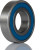 SS61805-2RS Single Row Deep Groove Ball Bearing- Both Sides Sealed 25mm I.D, 37mm O.D