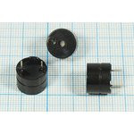 Зуммер магнитоэлектрический с генератором, размер 12x 9, напряжение 3В, контакты 2P7.6, марка KPX-12