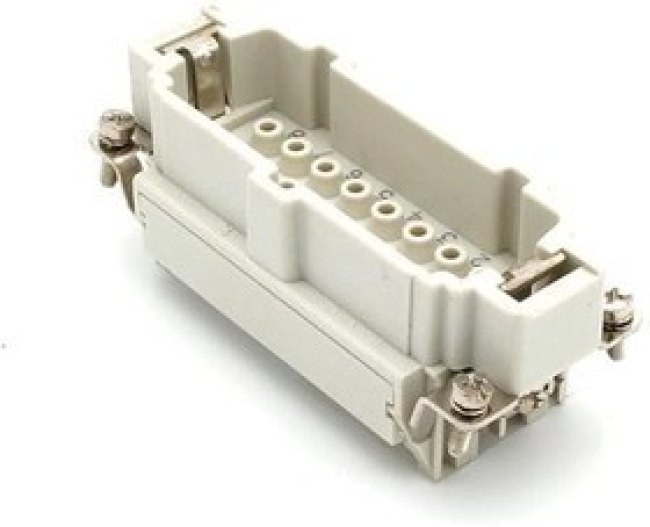 93601-0281, Heavy Duty Power Connectors S-EC INSERT 16P MALE CRP TERM 7316.6163.0