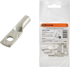 Наконечник медный луженый ТМЛ 10-6-5 ГОСТ 7386-80 (5 шт./упак.) TDM