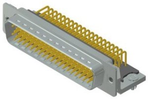 163A18219X, Разъем D Sub, High Density, Штекер, 78 контакт(-ов), DD, Пайка