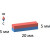 Неодимовый магнит прямоугольник 20х5х5 мм 6шт, Forceberg