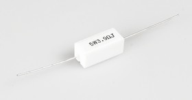 SQP 5 Вт 3.9 Ом, 5%, Резистор проволочный мощный (цементный) SQP 5 Вт 3.9 Ом, 5%, Резистор проволочный мощный (цементный)