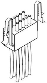 MA-241-003-213-0000-AKN, Rectangular MIL Spec Connectors CONNECTOR, NANO