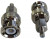 ADP-SMBM-BNCM, Straight 50 RF Adapter SMB Plug to BNC Plug
