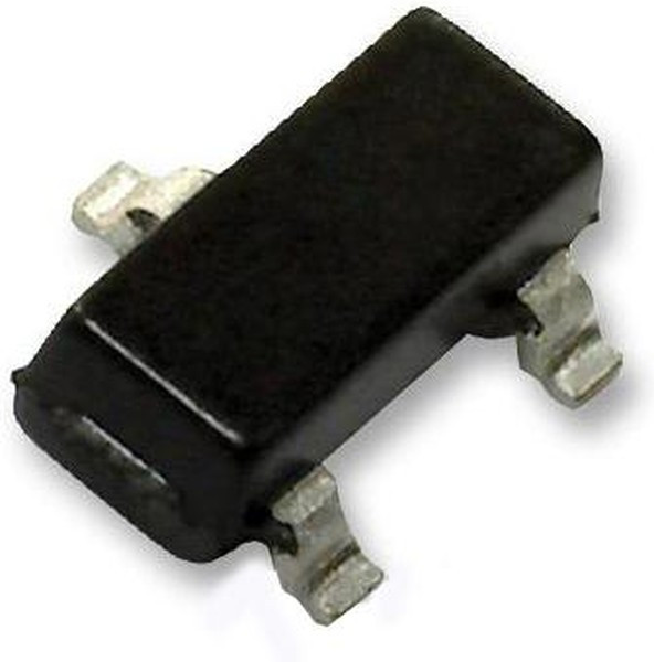 BC807-25, Транзистор PNP 45В 0.5А HFE=160…400 0.3Вт [SOT-23-3]