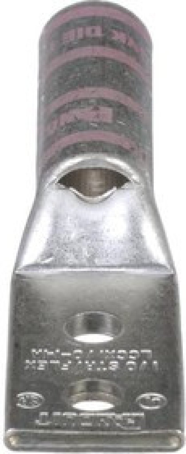 LCCX1/0-14A-X, TERMINAL, COMPRESSION LUG, M6, 1/0AWG
