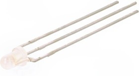 LTL1BEKVJNN, LED; 3мм; двухцветный; красный/зеленый; 65?110мкд; 65?110мкд; 45°