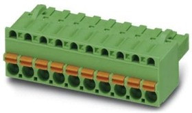 1909223, Pluggable Terminal Blocks 3 Pos 5mm pitch Plug 24-12AWG Spring