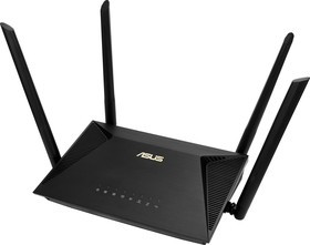 Wi-Fi роутер ASUS RT-AX53U, AX1800, черный
