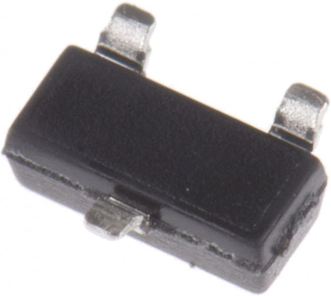 MMUN2211LT1G, Транзистор: NPN, биполярный, BRT, 50В, 0,1А, 246мВт, SOT23, R1: 10кОм