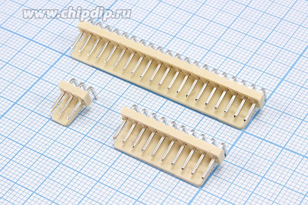 Штекер питания W1, однорядный, 15 контактов, шаг 2.5, на плату, W1-15; №2149 штек пит W1\1x15\P2,5\плат\\W1-15