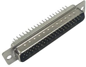 RND 205-01016, Plug High Density D-Sub Connector, DC-62, Radial Leads