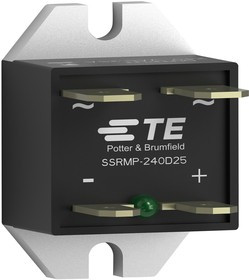 SSRMP-240D16, SOLID STATE RELAY, 24-280VAC, 16A, PANEL