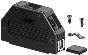 16-001840E, D-Sub Backshells 37 POS BLACK PLASTIC HOOD 16-001840E, D-Sub Backshells 37 POS BLACK PLASTIC HOOD