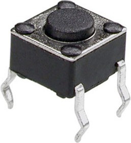 0643HIM-130G-G (TC-0102) (TS-A1PS-130) (DTS-61N), Кнопка тактовая h=4.3мм