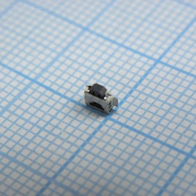 B3U-3000PM-B, Микропереключатель TACT, SPST-NO, Пол: 2, 0,05A/12ВDC, SMT, 0,49Н B3U-3000PM-B, Микропереключатель TACT, SPST-NO, Пол: 2, 0,05A/12ВDC, SMT, 0,49Н