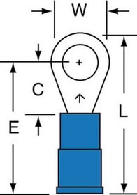 MNG14-10RK, Terminals C-01-510K 12-10-NB 79821