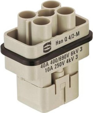 09140006258, Контакт, "мама", Han Modular Pneumatic, на пневмопровод d 4мм 09140006258, Контакт, "мама", Han Modular Pneumatic, на пневмопровод d 4мм
